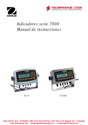 Tecnipesaje T71XW Manual De Instrucciones