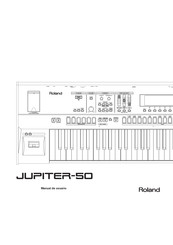 Roland JUPITER-50 Manual De Usuario