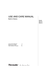 Thermador M301E Serie Manual De Uso Y Cuidado