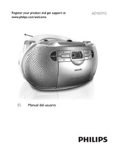 Philips AZ1027/12 Manual Del Usuario