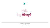 Aisoy Robotics Aisoy1 Manual De Usuario