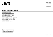 JVCKENWOOD KD-X230 Manual De Instrucciones