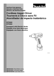 Makita BTD062 Manual De Instrucciones