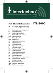 INTERTECHNO ITL-2000 Manual De Instrucciones