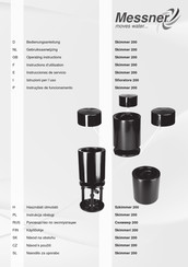 Messner Skimmer 200 Instrucciones De Servicio