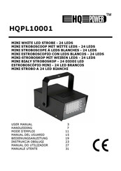 HQ-Power HQPL10001 Manual Del Usuario