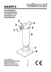 Velleman GASMT1 Manual Del Usuario