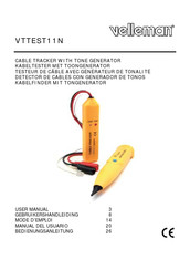 Velleman VTTEST11N Manual Del Usuario