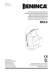 Beninca MS4 Libro De Instrucciones