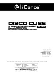 iDance DISCO CUBE BC-100L Manual De Instruccion