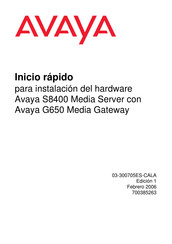 Avaya G650 Inicio Rápido