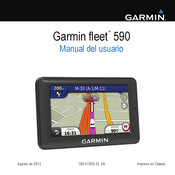 Garmin Fleet 590 Manual Del Usuario