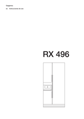 Gaggenau RX 496 Instrucciones De Uso