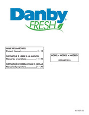 Danby FRESH DFG58D1BSS Manual Del Propietário