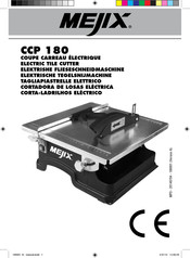 Mejix CCP 180 Manual Del Usaurio