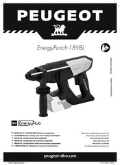 PEUGEOT EnergyPunch-18VBL Manual Del Usaurio