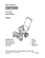 Craftsman 247.887000 Manual Del Propietário