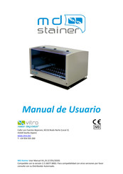 vitro md stainer Manual De Usuario