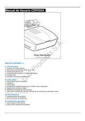 VueMate CDP550A Manual De Usuario