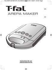 T-Fal AREPA MAKER Instrucciones De Uso