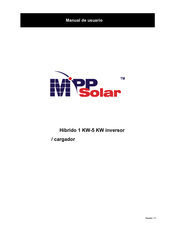 MIPP Solar Híbrido 1 KW-5 KW Manual De Usuario