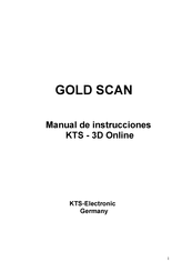 KTS-Electronic GOLD SCAN Manual De Instrucciones