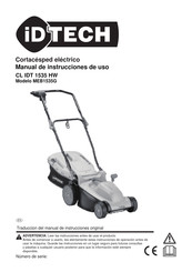 IDTECH MEB1535G Manual De Instrucciones