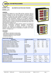 Contrel EMM-R4h Manual De Instrucciones