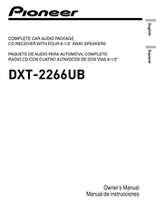 Pioneer DXT-2266UB Manual De Instrucciones