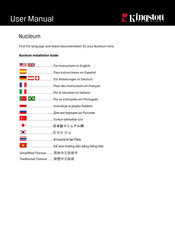 Kingston Nucleum Manual De Instrucciones