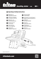 Triton TDJ600 Instrucciones De Uso Y De Seguridad