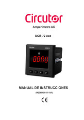 Circutor DCB-72 Aac Manual De Instrucciones