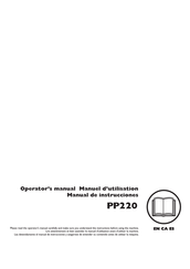 Husqvarna PP220 Manual De Instrucciones