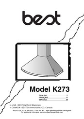 Best K273 Manual De Instrucciones