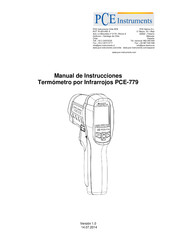 PCE Instruments PCE-779 Manual De Instrucciones