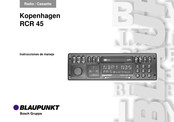 Blaupunkt Kopenhagen RCR 45 Instrucciones De Manejo