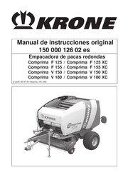 Krone Comprima V 180 XC - 1 Manual De Instrucciones