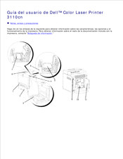 Dell 3110cn Guia Del Usuario