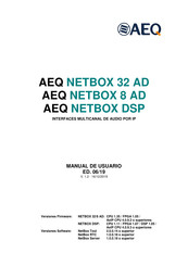 AEQ NETBOX 32 AD Manual De Usuario