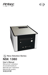 Antec New Solution Serie Manual Del Usuario