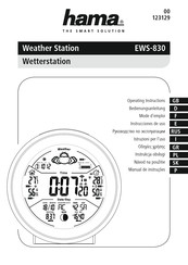 Hama EWS-830 Instrucciones De Uso