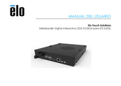 Elo Touch Solutions ECMG4 Manual Del Usuario