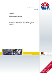 MAHA SKM 2 Manual De Instrucciones