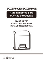 TMT Automation BOXER500E Manual Del Usuario