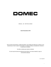 Domec AV46 Manual De Instrucciones