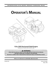 MTD 752Z161-VH Manual Del Operador