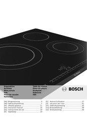 Bosch NCM615A01/22 Instrucciones De Uso