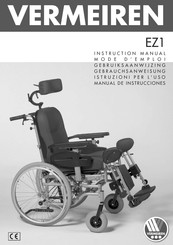 Vermeiren EZ1 Manual De Instrucciones