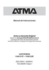 ATMA VA8122E Manual De Instrucciones