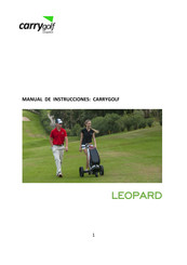 CARRYGOLF LEOPARD Manual De Instrucciones